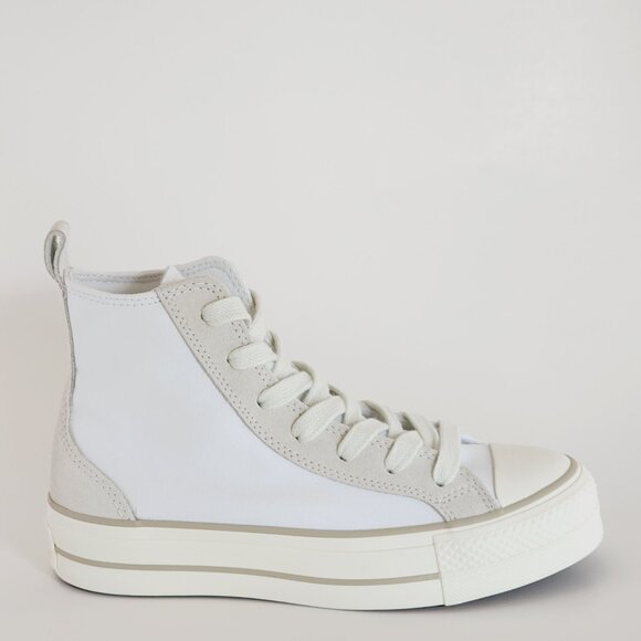 Converse CTAS Lift Hi Two-Tone White Women's Platform Sneakers A09774C NWT - Picture 2 of 6